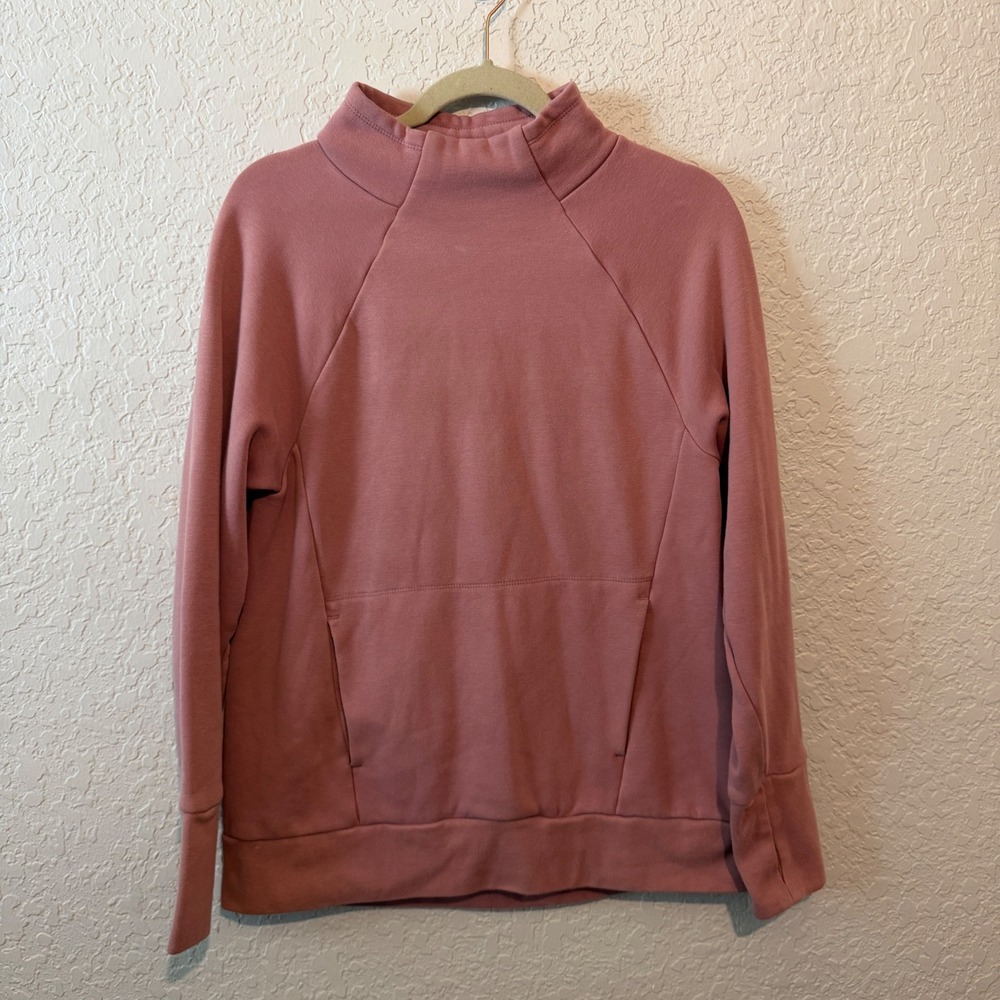 Fabletics Mock Neck Pullover Sweatshirt S Athleisure Gorpcore